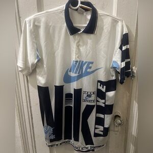 Vintage And Rare 90’s  Nike AOP CPFM Performance Polo Shirt Mens Sz M Excellent